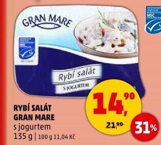 Salát rybí s jogurtem Gran Mare