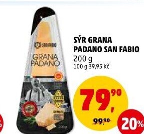 Sýr Grana Padano San Fabio