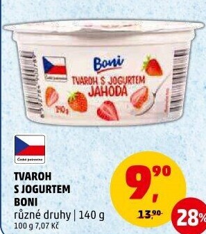 Tvaroh s jogurtem Boni