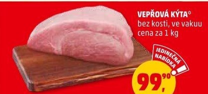 Vepřová kýta bez kosti