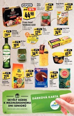 akční leták Albert 29.9.2022-4.10.2022