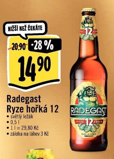 Radegast Ryze hořká 12