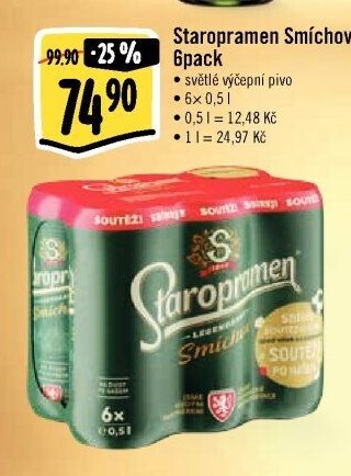 Staropramen Smíchov 6pack