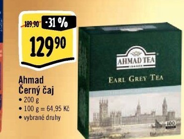 Čaj černý Ahmad Tea