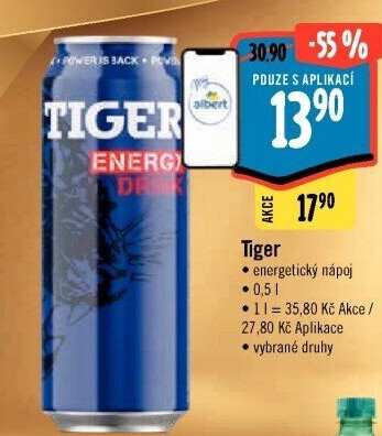 Energetický nápoj Tiger
