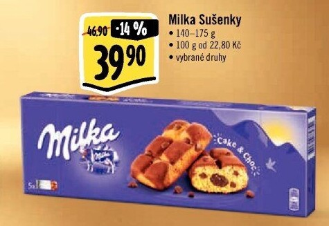 Sušenky Milka