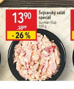 Švýcarský salát speciál Gurmán Klub