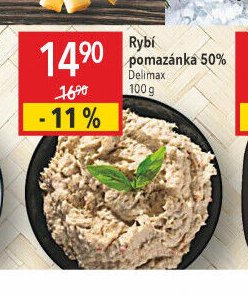 Rybí pomazánka 50 % Delimax