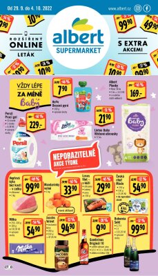 akční leták Albert 29.9.2022-4.10.2022