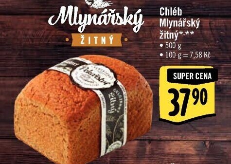 Chléb Mlynářský žitný Albert