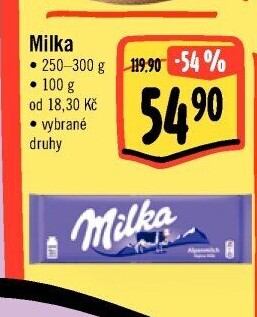 Čokoláda Milka
