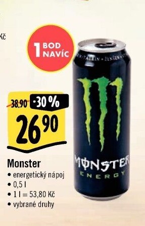 Energetický nápoj Monster Energy