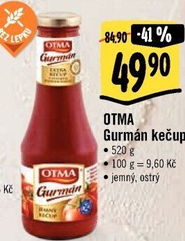 Kečup Gurmán Otma