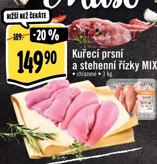 Kuřecí řízky mix Albert