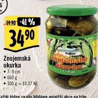 Okurky Znojemská okurka