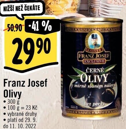 Olivy Exclusive Franz Josef Kaiser