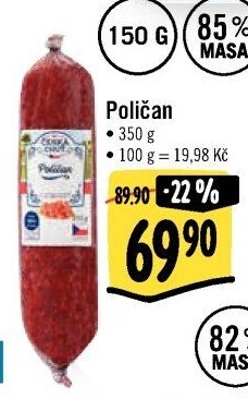 Salám Poličan Česká chuť