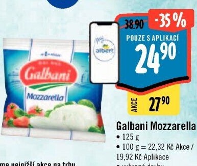 Sýr Mozzarella Galbani
