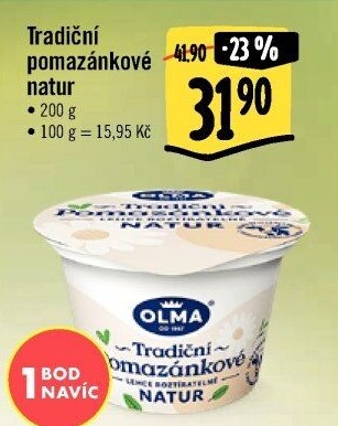 Tradiční pomazánkové Olma