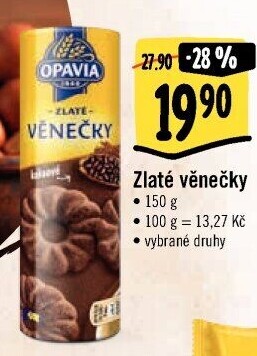 Věnečky Zlaté Opavia
