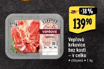 Vepřová krkovice bez kosti Albert