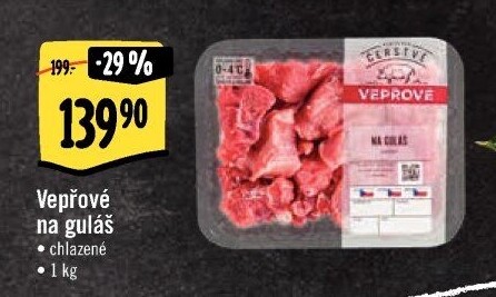 Vepřové maso na guláš Albert