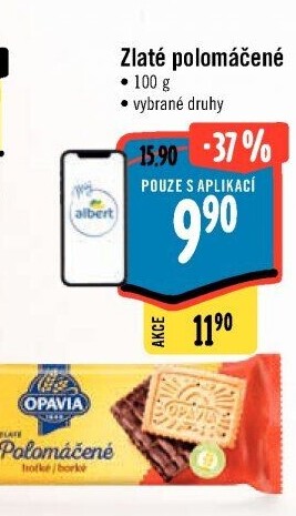 Zlaté polomáčené Opavia