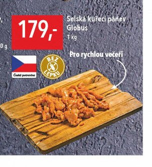 Selská kuřecí pánev Globus 1 kg