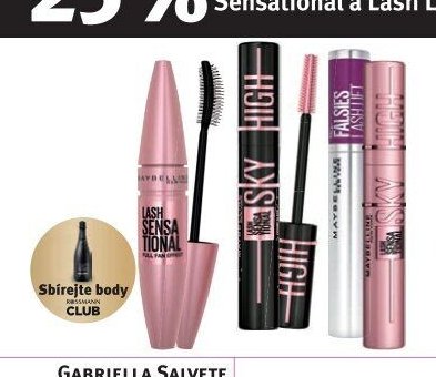 Maybelline řasenky Sensational a Lash Lift