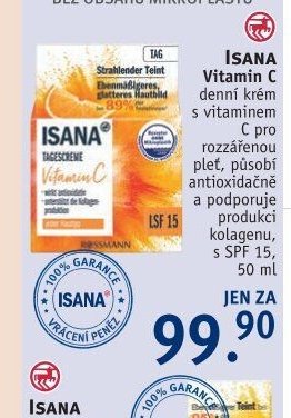 Isana Vitamin C denní krém