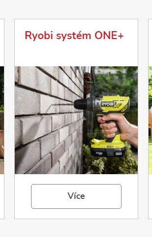 Ryobi systém ONE+ - UNI HOBBY akcniletaky.com