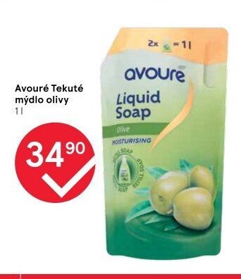 Avouré Tekuté mýdlo olivy