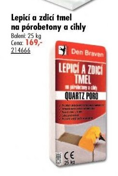 Lepicí a zdicí tmel na pórobetony a cihly - UNI HOBBY akcniletaky.com