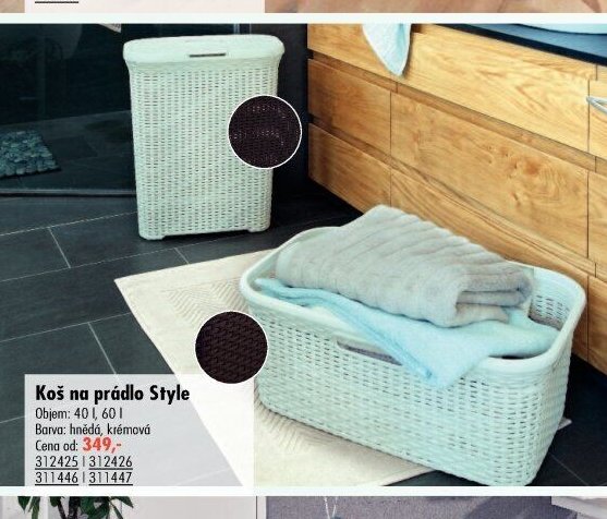 Koš na prádlo Style - UNI HOBBY akcniletaky.com