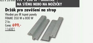 Držák pro zavěšení na strop - UNI HOBBY akcniletaky.com