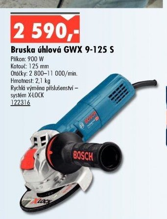Bruska úhlová GWX 9-125 S - UNI HOBBY akcniletaky.com