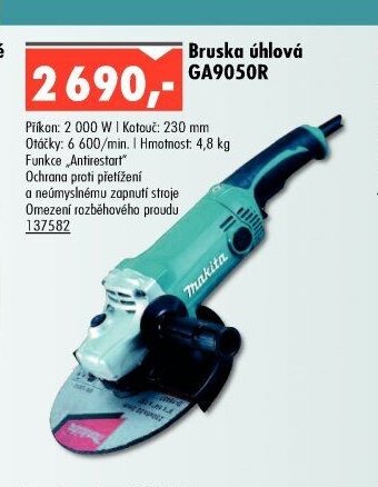 Bruska úhlová GA9050R - UNI HOBBY akcniletaky.com