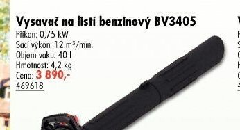 Vysavač na listí benzínový BV3405 - UNI HOBBY akcniletaky.com