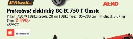 Prořezávač elektrický GC-EC 750 T Classic - UNI HOBBY akcniletaky.com