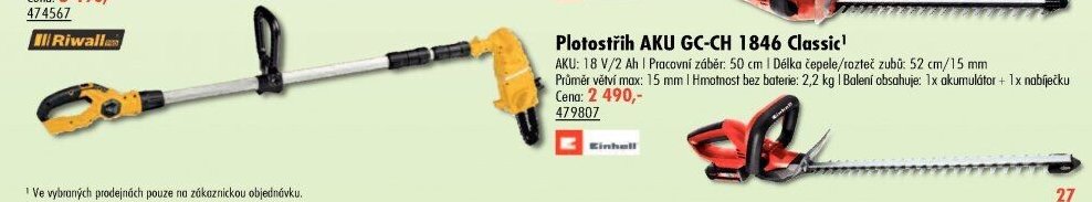 Plotostřih AKU GC-CH 1846 Classic - UNI HOBBY akcniletaky.com