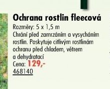 Ochrana rostlin fleecová - UNI HOBBY akcniletaky.com