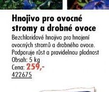 Hnojivo pro ovocné stromy a drobné ovoce - UNI HOBBY akcniletaky.com