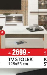 TV STOLEK 128x55 cm