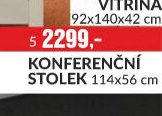 KONFERENČNÍ STOLEK 114x56 cm