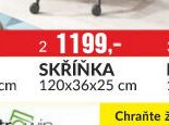 SKŘÍŇKA 120x36x25 cm