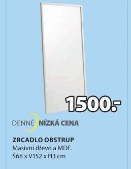 ZRCADLO OBSTRUP - Jysk akcniletaky.com