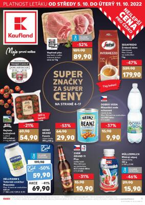 akční leták Kaufland 5.10.2022-11.10.2022