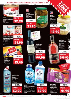 akční leták Kaufland 5.10.2022-11.10.2022