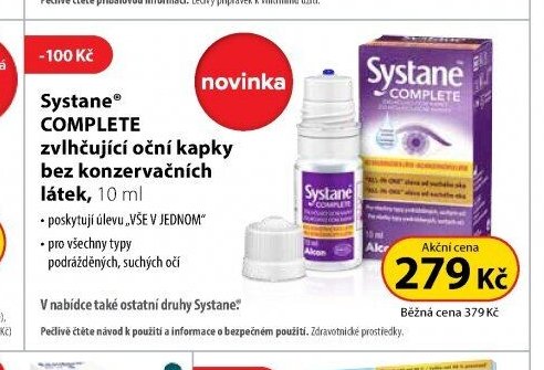 Systane COMPLETE zvlhčující oční kapky