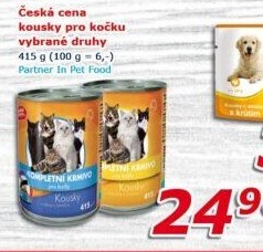 Konzerva pro kočky Česká cena